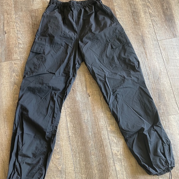 Black PINK Parachute Pants - Picture 7 of 7